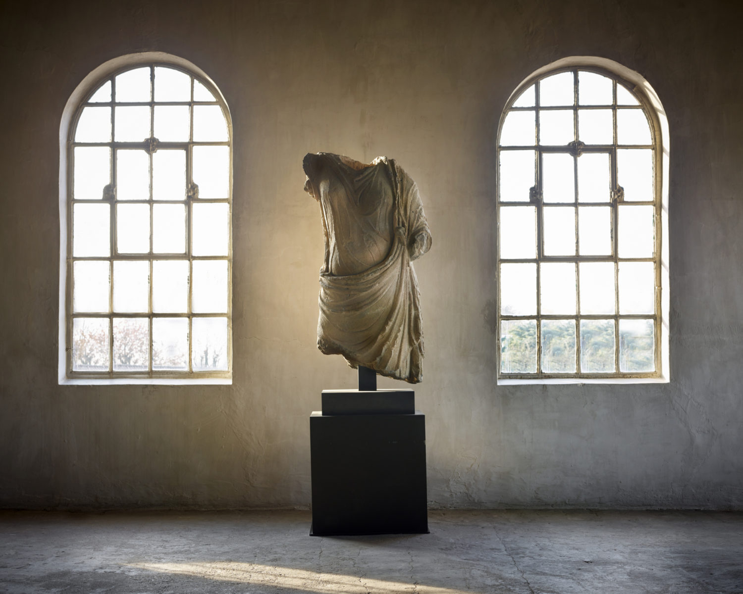 The Draped Femal Figue on view at Kanaal, Antwerp