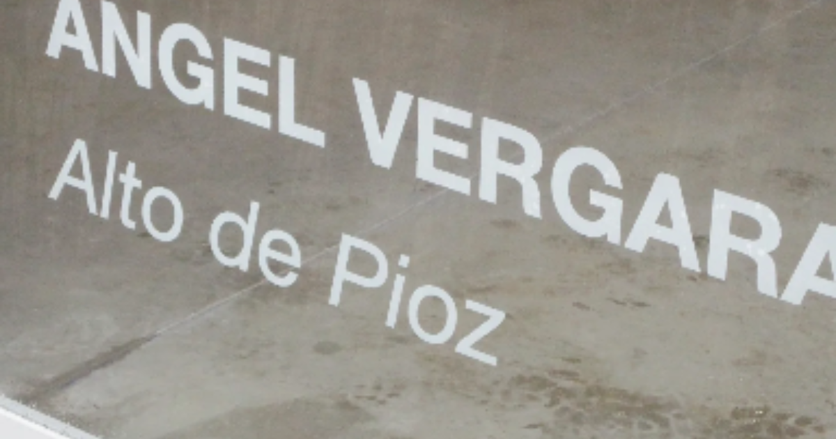 Angel Vergara at Alto de Pioz — Axel Vervoordt