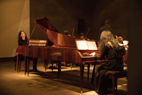 Live performance at Kanaal by Katia and Marielle Labèque
