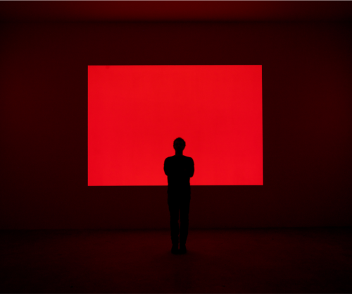 James Turrell's "Red Shift" (1995)