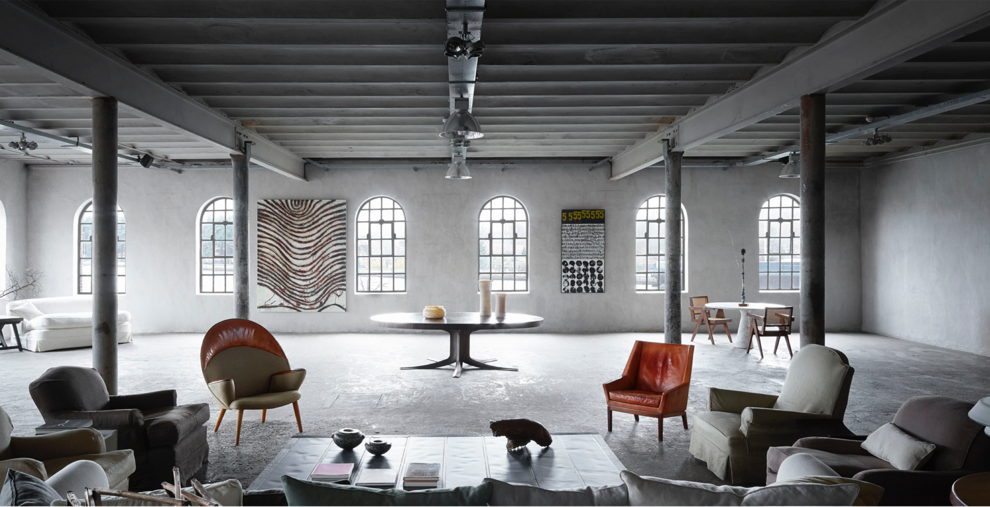 The Antiquaire studio spaces at Kanaal, which are the home of our Interiors & Design Practice
